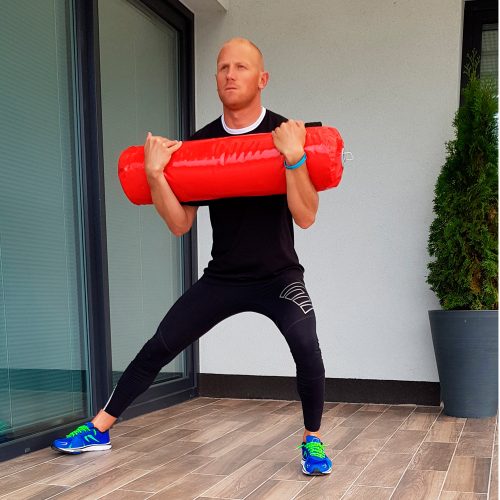 Erősítő zsák vízzel tölthető Fitbag Aqua L