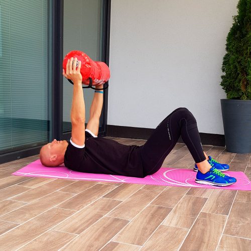 Erősítő zsák vízzel tölthető Fitbag Aqua XL
