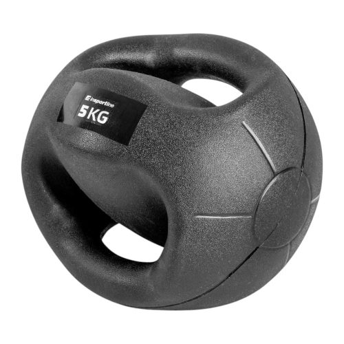 Medicinlabda fogantyúval Grab Me 5 kg
