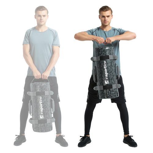 Erősítő zsák fogantyúkkal Fitbag Camu 30 kg