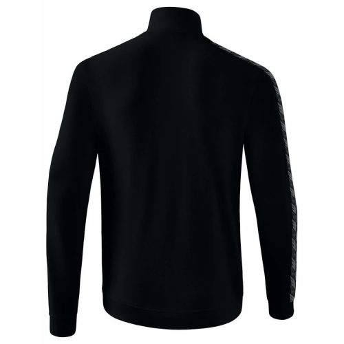 Erima férfi Essential Team álló nyakú, cipzáros melegítőfelső - fekete // kifutó modell