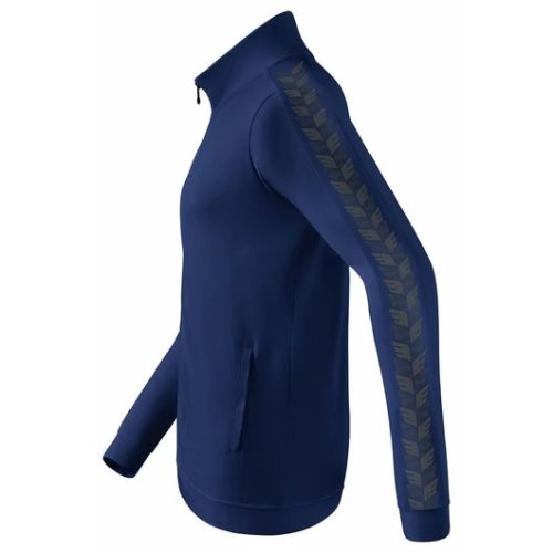 Erima férfi Essential Team álló nyakú, cipzáros melegítőfelső - kék // kifutó modell