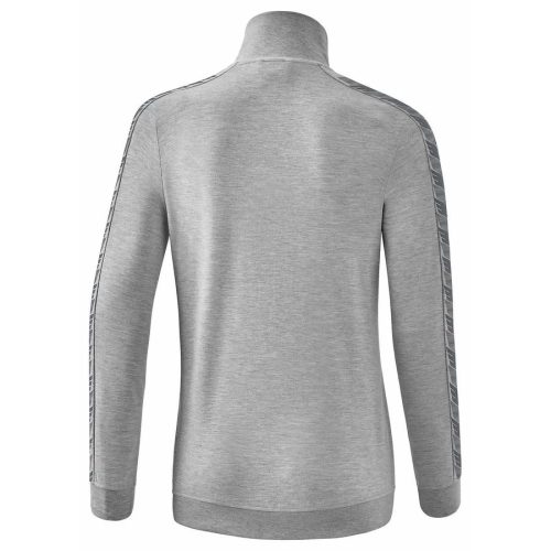 Erima női Essential Team álló nyakú, cipzáros melegítőfelső - szürke // kifutó modell