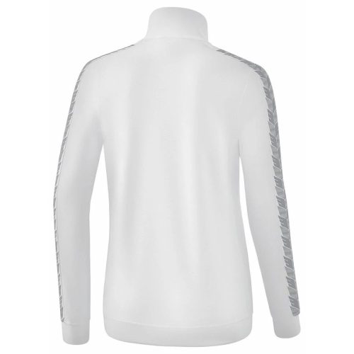 Erima női Essential Team álló nyakú, cipzáros melegítőfelső - fehér // kifutó modell