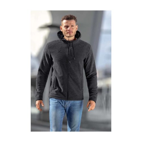 Erima férfi gyapjú kabát - fekete