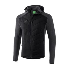 Erima férfi funkcionális steppelt kabát - fekete