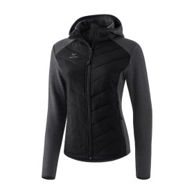 Erima női funkcionális steppelt kabát - fekete