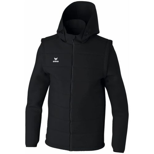 Erima unisex levehető ujjú kabát - fekete
