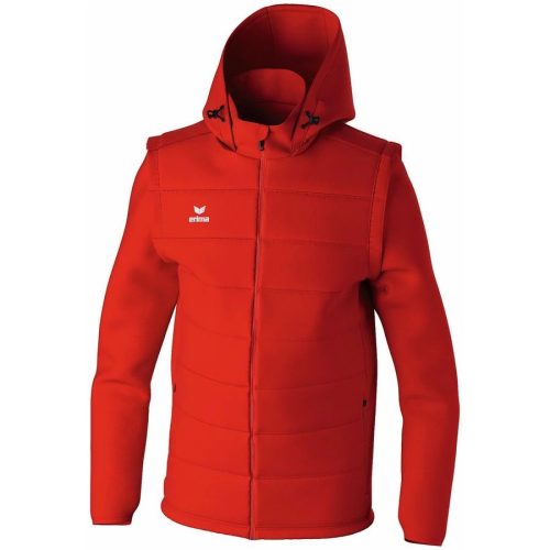 Erima unisex levehető ujjú kabát - piros