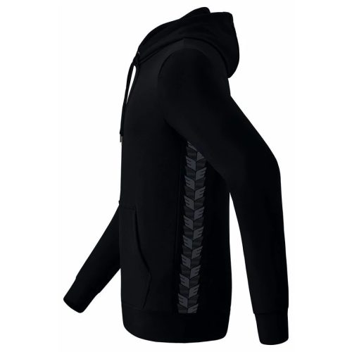 Erima férfi Essential Team kapucnis pulóver - fekete // kifutó modell