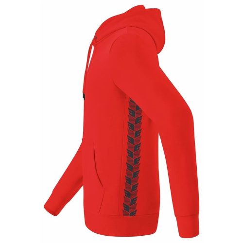 Erima férfi Essential Team kapucnis pulóver - piros // kifutó modell