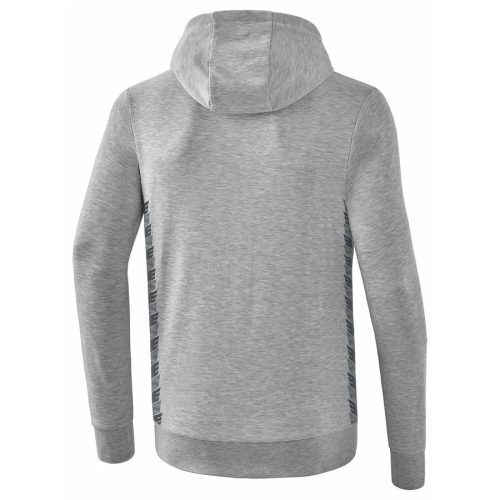 Erima férfi Essential Team kapucnis pulóver - szürke // kifutó modell