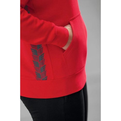 Erima női Essential Team kapucnis pulóver - piros // kifutó modell