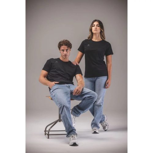 Erima férfi teamsport pamut póló - fehér