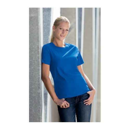 Erima női teamsport pamut póló - türkizkék