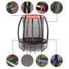 Trambulin szett Flea 183 cm