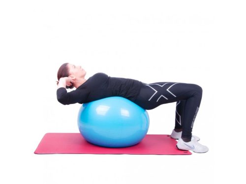 Gimnasztikai labda Stretch Ball 65 cm (fekete)