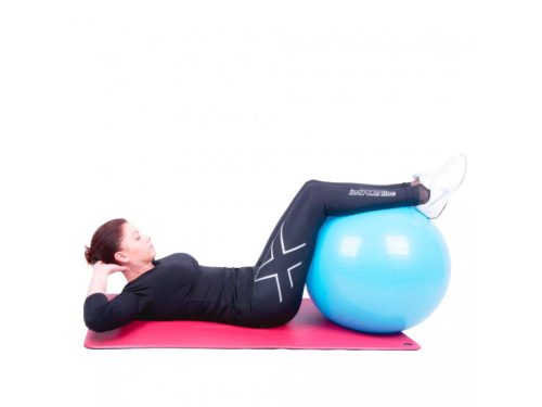 Gimnasztikai labda Stretch Ball 65 cm (fekete)