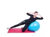 Gimnasztikai labda Stretch Ball 65 cm (fekete)