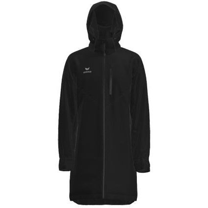 Erima unisex CMPT Stadium kabát - fekete