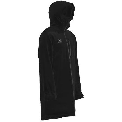 Erima unisex CMPT Stadium kabát - fekete