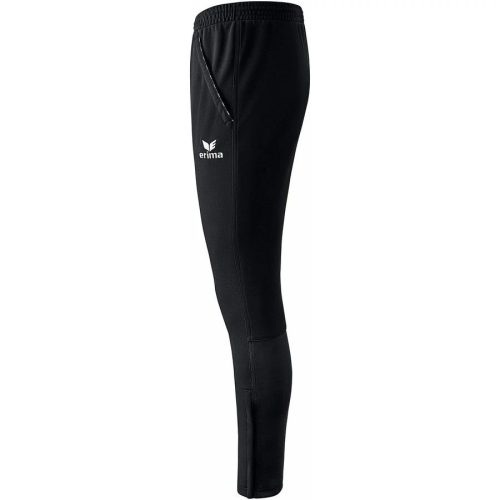 Erima unisex lábszárnál cipzáros edzőnadrág - fekete