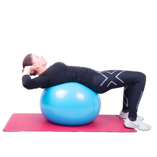 Gimnasztikai labda Top Ball 55 cm (sötétszürke)