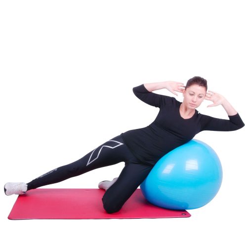 Gimnasztikai labda Top Ball 55 cm (sötétszürke)
