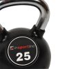 Kettlebell gumis, krómozott fogantyúval 25 kg