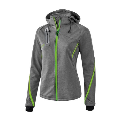 Erima női funkcionális softshell kabát - szürke