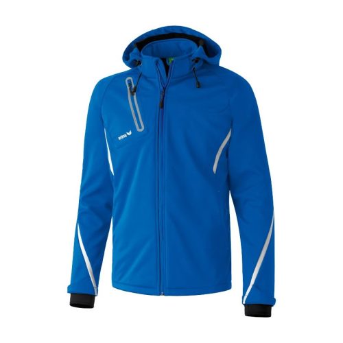 Erima férfi funkcionális softshell kabát - kék